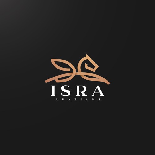 Horse brand with the title 'Unused logo'