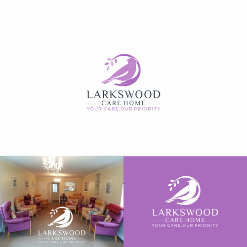 Medical design with the title 'Logo design for Larkswood Care Home'