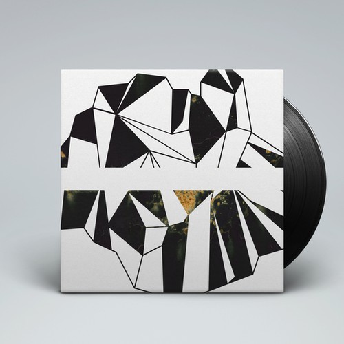 CD design with the title 'Create Album Artwork for upcoming electronic release!'