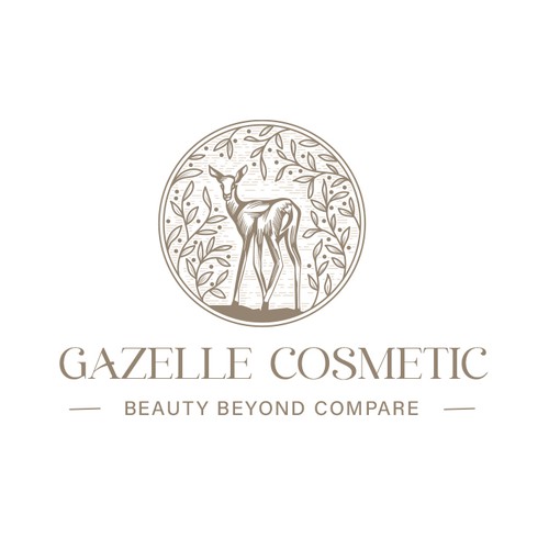 Gazelle logo with the title 'Gazelle cosmetic'