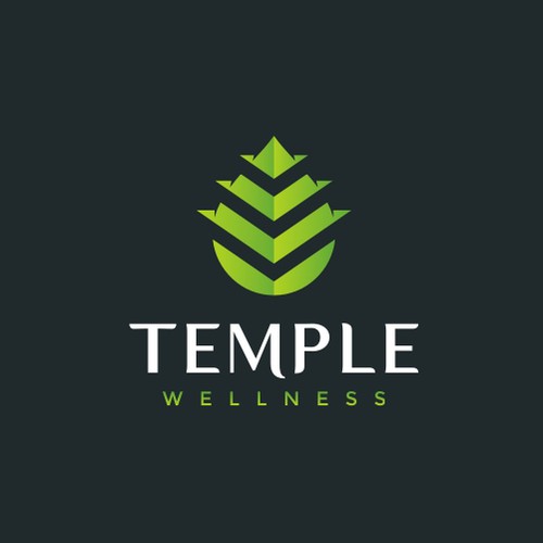 Wellness logo with the title 'Bold modern logo for Temple Wellness'