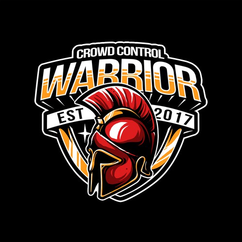 football warrior logo design