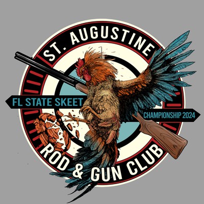 Florida State Skeet championship - logo tee