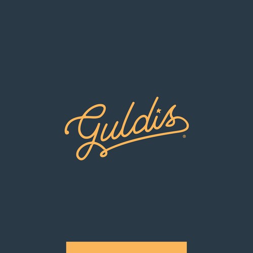 Wordmark logo with the title 'Hand-drawn logotype / wordmark design'