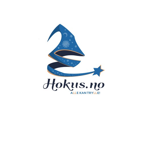 Magical logo with the title 'Logo'