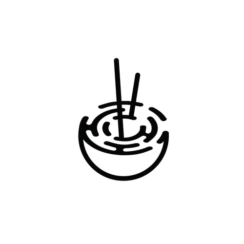 Cooking logo with the title 'chinese food logo'