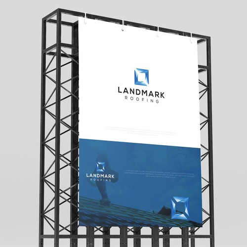 Landscaping brand with the title 'L + Dimond Frame'