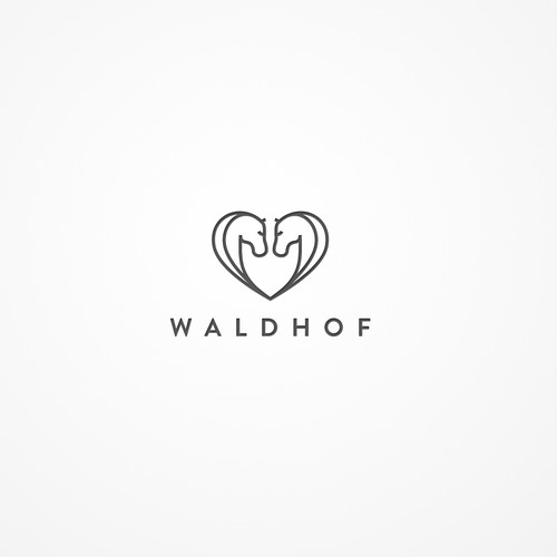 Love brand with the title 'Logodesign Waldhof'
