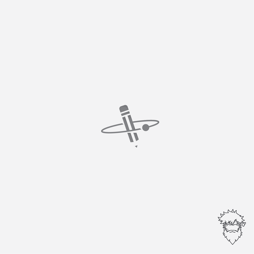 Planet logo with the title 'logo for logo planete'