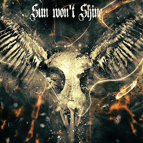 Industrial artwork with the title 'Endivera Album Cover'