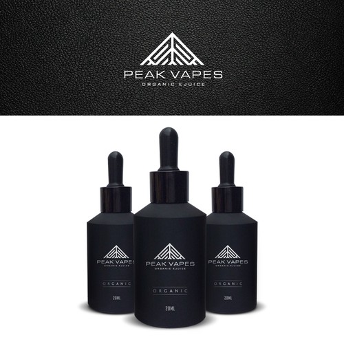 Peak design with the title 'Peak Vapes'