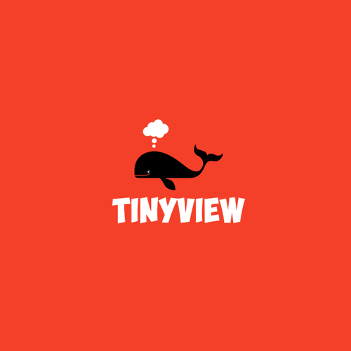 Speech bubble logo with the title 'Tinyview'