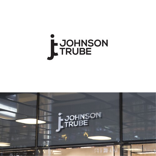 Inspiring design with the title 'Logotype Johnson trube'