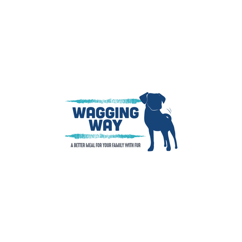Jade logo with the title 'Wagging Way Logo'