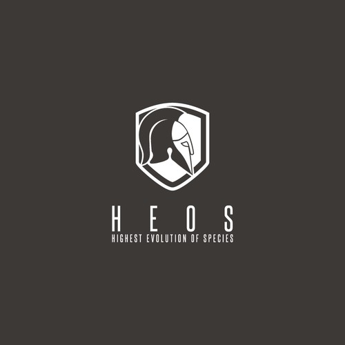 Evolution logo with the title 'Logo for The HEOS - Highest Evolution of Species'