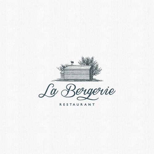French logo with the title '***NEW FRENCH RESTAURANT LOGO***'