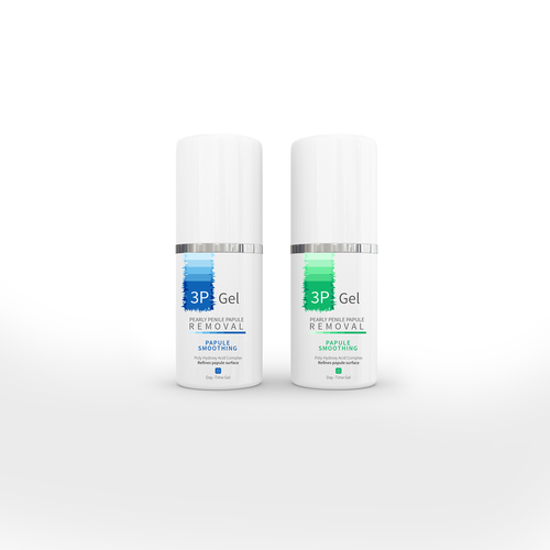 Beauty label with the title '3P Gel label '