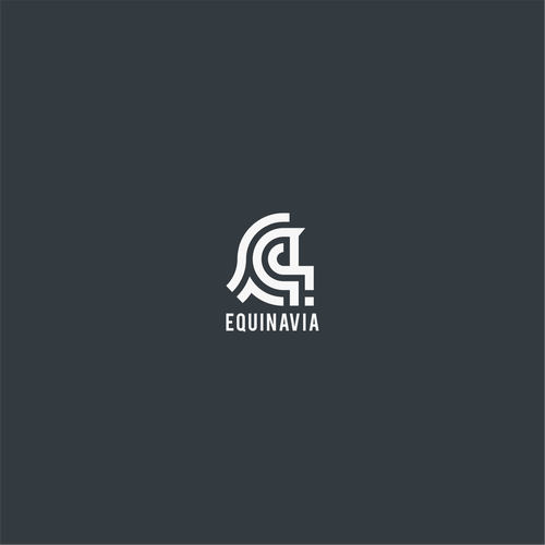 Riding logo with the title 'Equinavia'