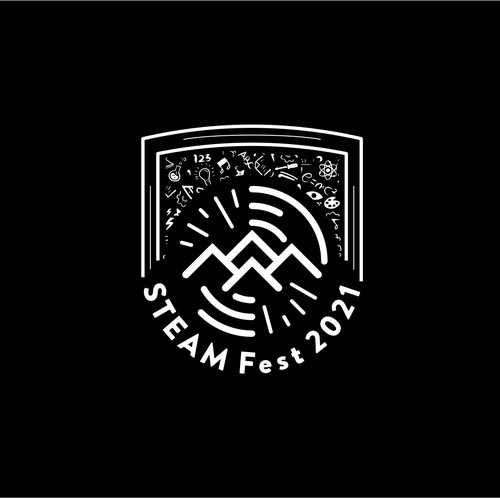 Steam design with the title 'SIMPLE DESIGN FOR STEAM FEST'