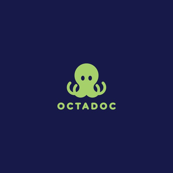 鱿鱼标志，标题为“Octadoc”