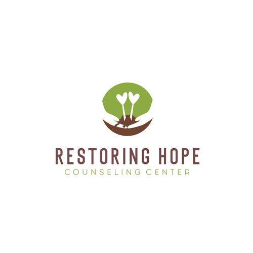 Restoration design with the title 'Hope logo'