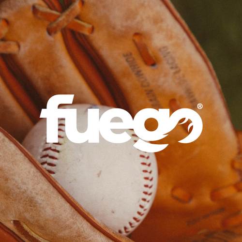 Glove logo with the title 'Fuego'