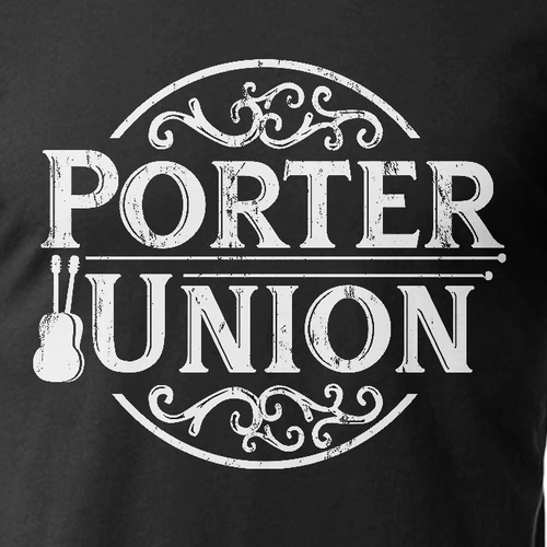 Guitar design with the title 'music'