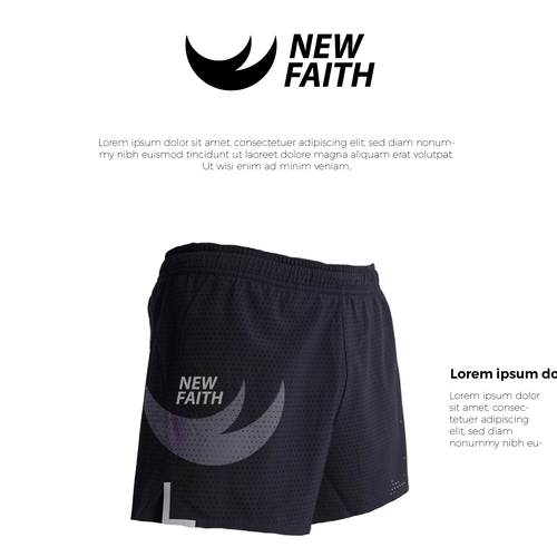 Sports apparel logo with the title 'Logo design for sportswear brand '