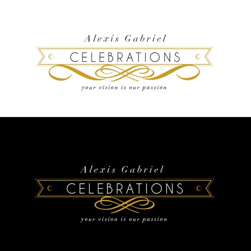 Event brand with the title 'Logo for event planner'