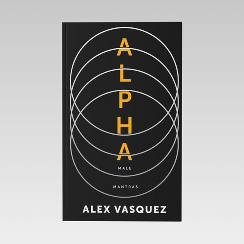 Minimal book cover with the title 'Book Cover inspired by Atomic Habits'