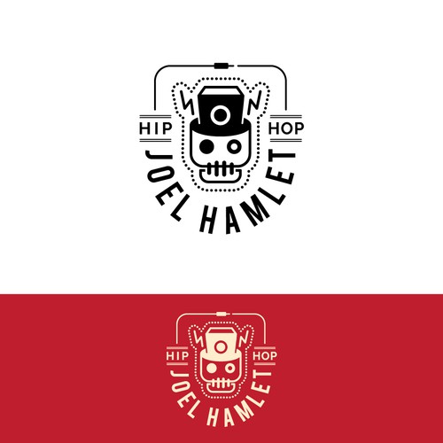 Rap logo with the title 'Logo for hip-hop artist'