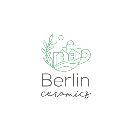 Ceramic design with the title 'Berlin Ceramics'