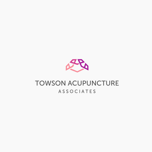 Double meaning logo with the title 'Modern logo for a acupuncture clinic'