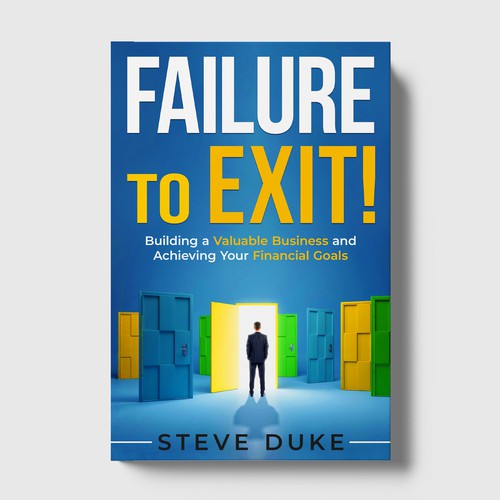 Financial book cover with the title 'Book Cover Design'