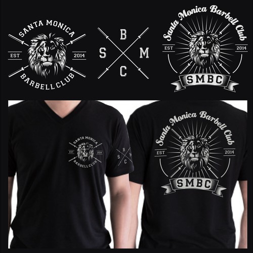 Depression barbell club logo big Essential T-Shirt for Sale by