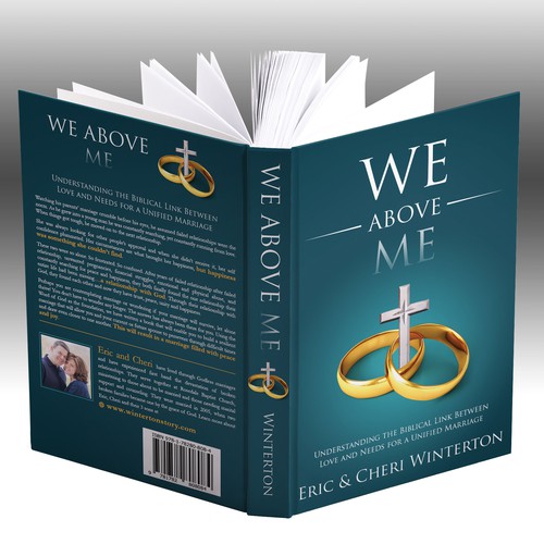 Marriage design with the title 'We Above Me'