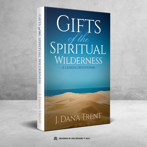 Devotional book cover with the title 'Lenten Devotional Cover Design (Winner proposal)'