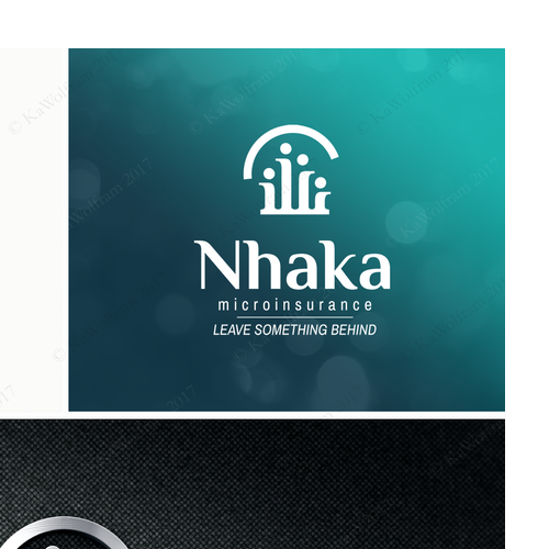 Family design with the title 'logo for African life insurance'