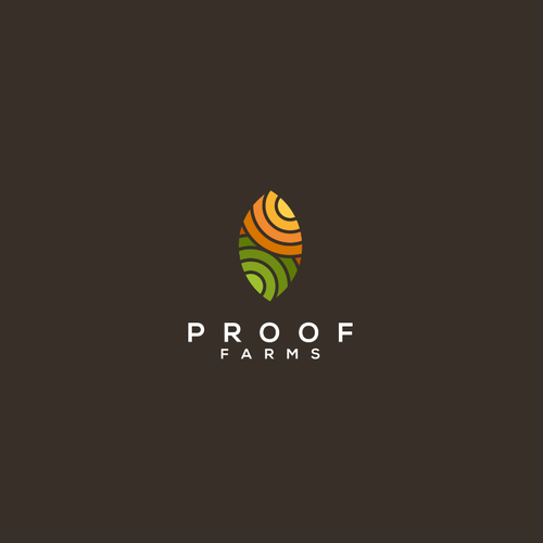 Agriculture brand with the title 'PROOF FARMS'