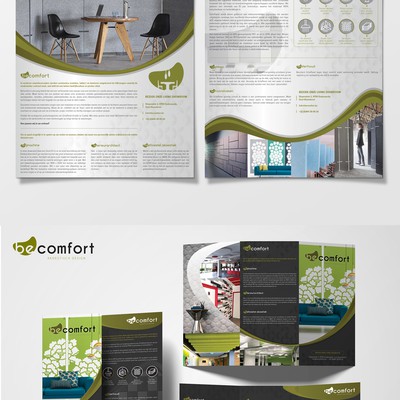 Flyer Design for BeComfort Acoustic Panels