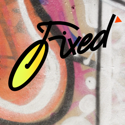 Bike logo with the title 'Fixed'