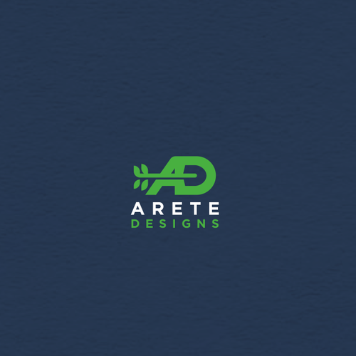 Landscaping brand with the title 'Arete Designs'