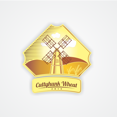 Windmill logo with the title 'Create a new logo for our next Beer!'