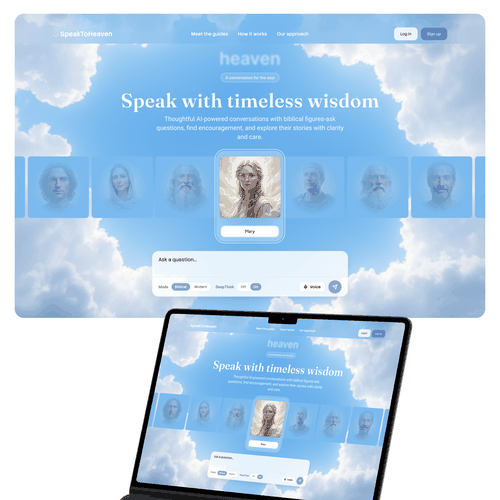 Aesthetic website with the title 'Clean Design'