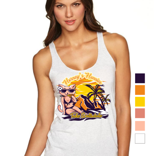 Awesome t-shirt with the title 'Horny'