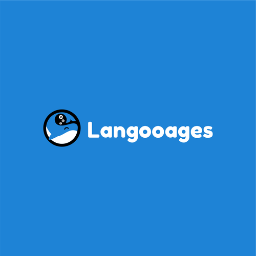 Translation design with the title 'Langooages'