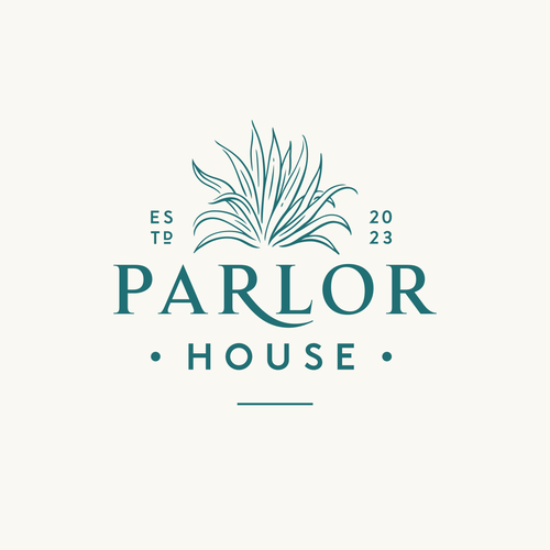 Agave design with the title 'Parlor House'