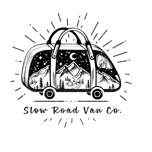 Van logo with the title 'Logo design for a van company'