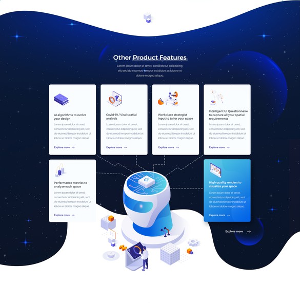 Home website with the title 'Smart Plan WebPage Design'