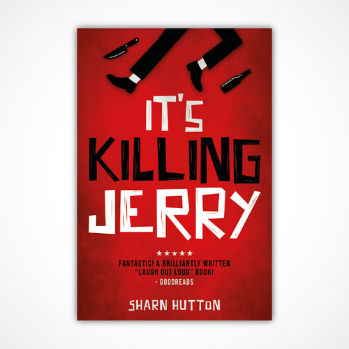 Clear design with the title 'Book Cover design'